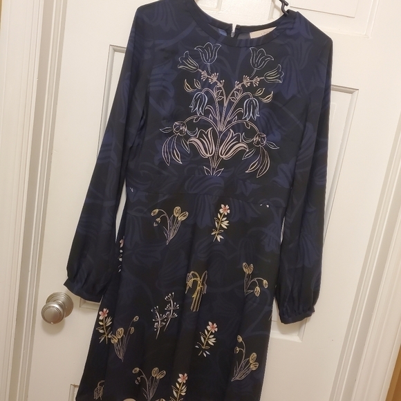 NWT LOFT Purple A-Line Dress Size 4, Retail $98, Classic, Business, formal - Picture 9 of 12